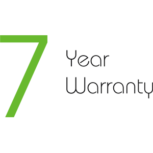 7 Year Warranty